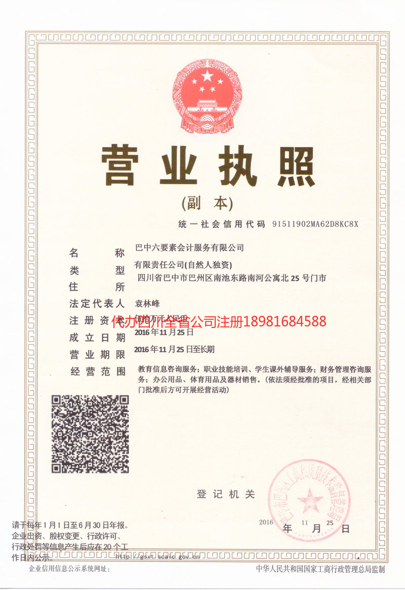 丹阳丹阳六要素会计服务有限公司